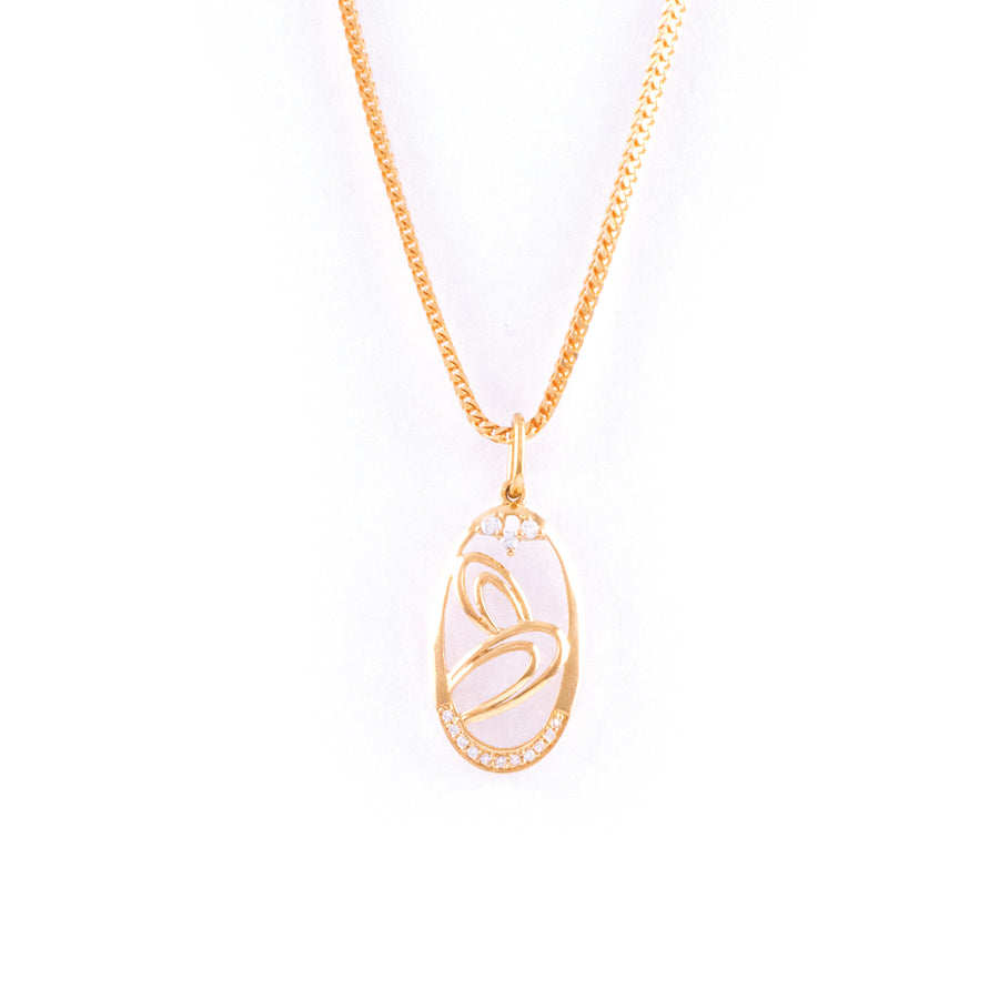 22KT YELLOW GOLD LADIES PENDANT (PE0000488)