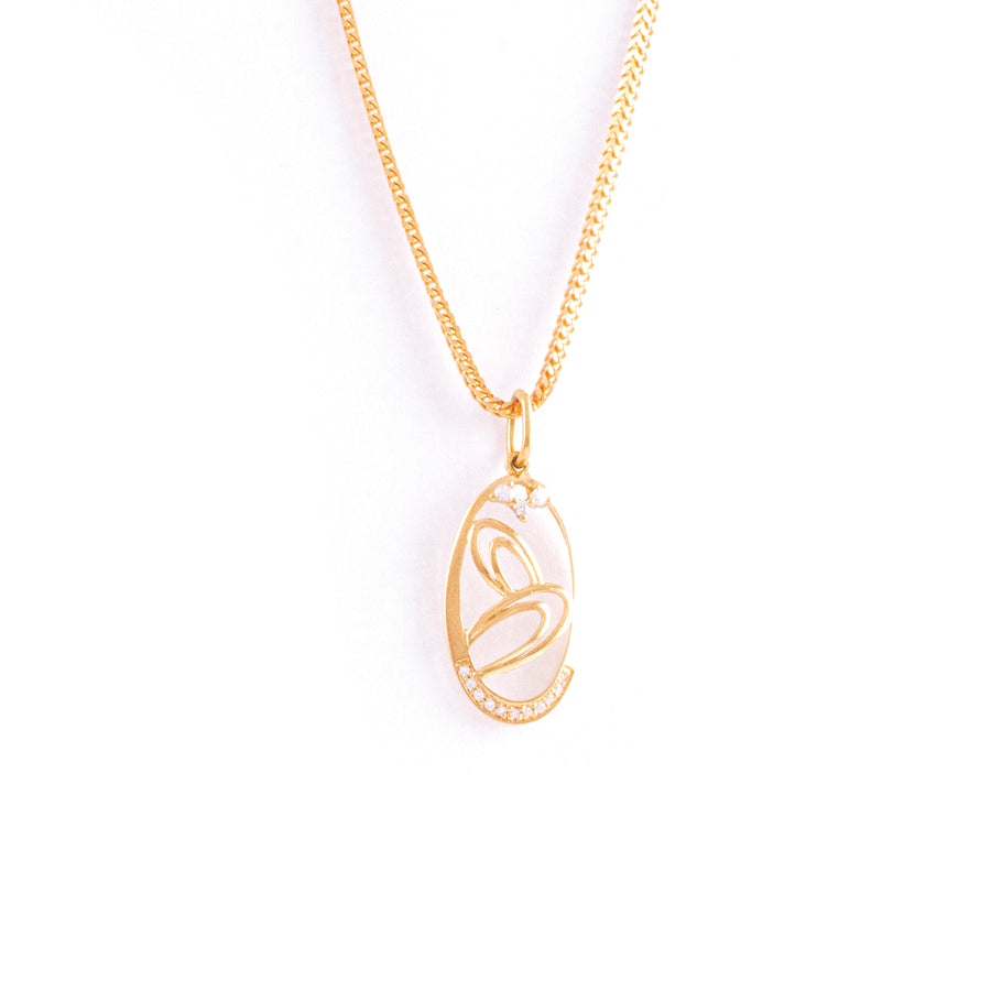 22KT YELLOW GOLD LADIES PENDANT (PE0000488)