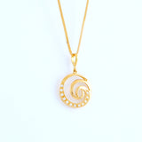 22KT YELLOW GOLD LADIES PENDANT (PE0000496)