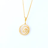 22KT YELLOW GOLD LADIES PENDANT (PE0000496)