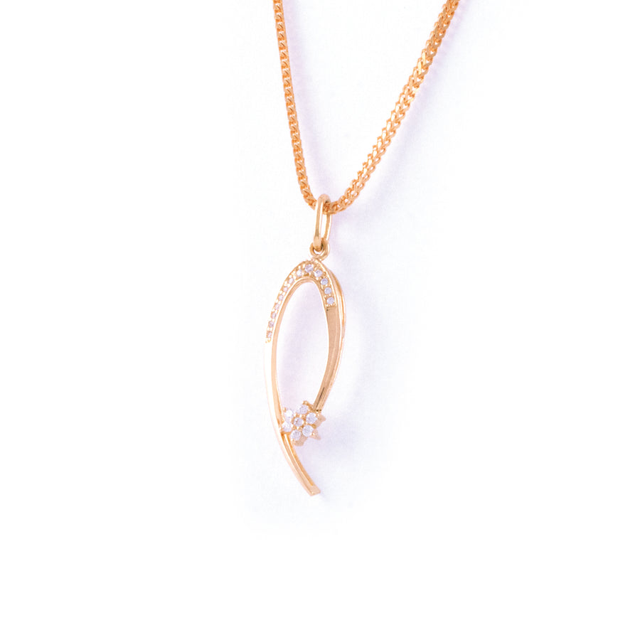 22KT YELLOW GOLD LADIES PENDANT (PE0000537)