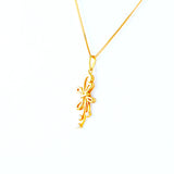 22KT YELLOW GOLD LADIES PENDANT (PE0000784)