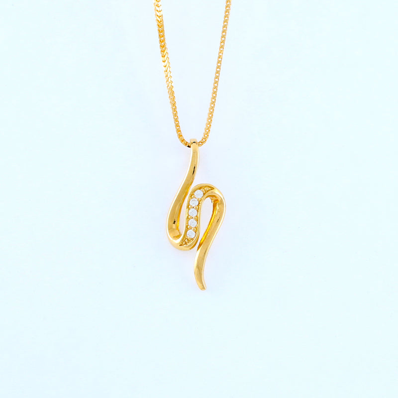 22KT YELLOW GOLD LADIES PENDANT (PE0000900)