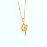 22KT YELLOW GOLD LADIES PENDANT (PE0000900)
