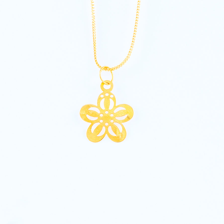 22KT YELLOW GOLD PENDANT (PE0000940)