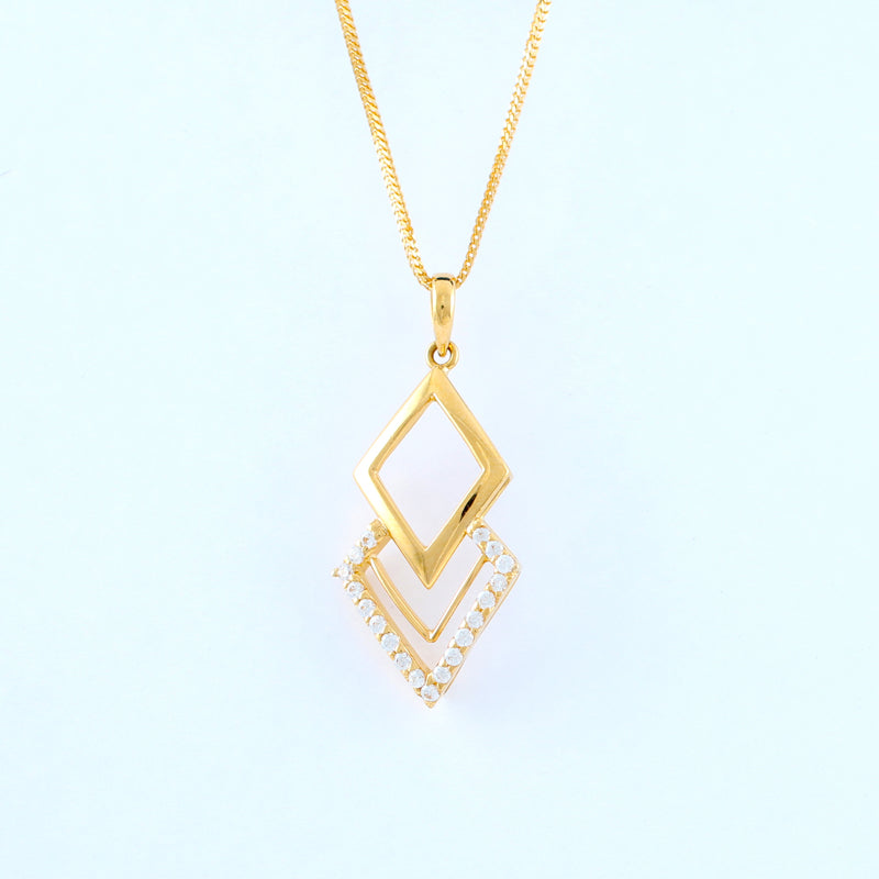 22KT YELLOW GOLD LADIES PENDANT (PE0000949)