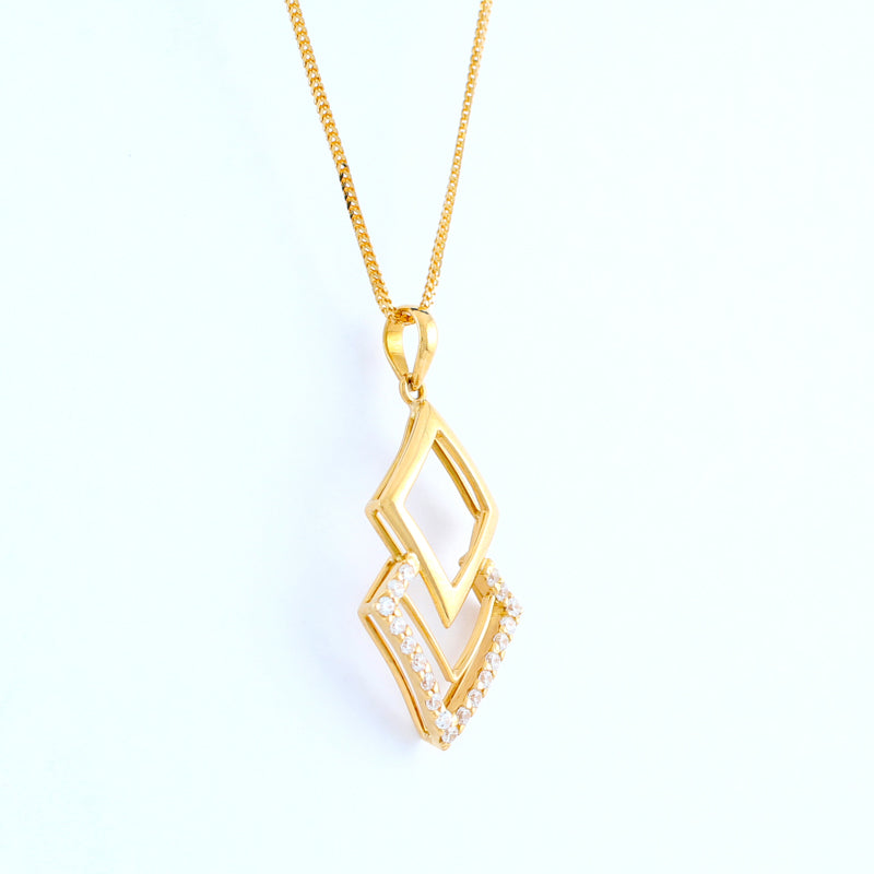 22KT YELLOW GOLD LADIES PENDANT (PE0000949)