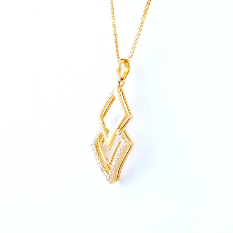 22KT YELLOW GOLD LADIES PENDANT (PE0000949)