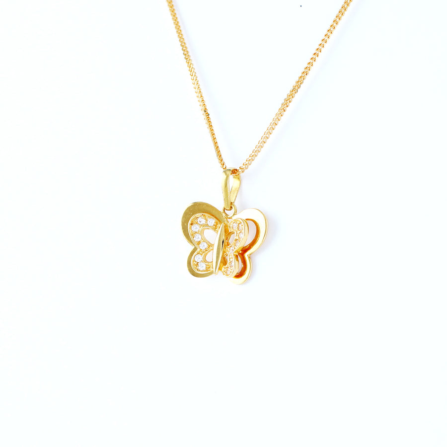 22KT YELLOW GOLD LADIES PENDANT (PE0000973)