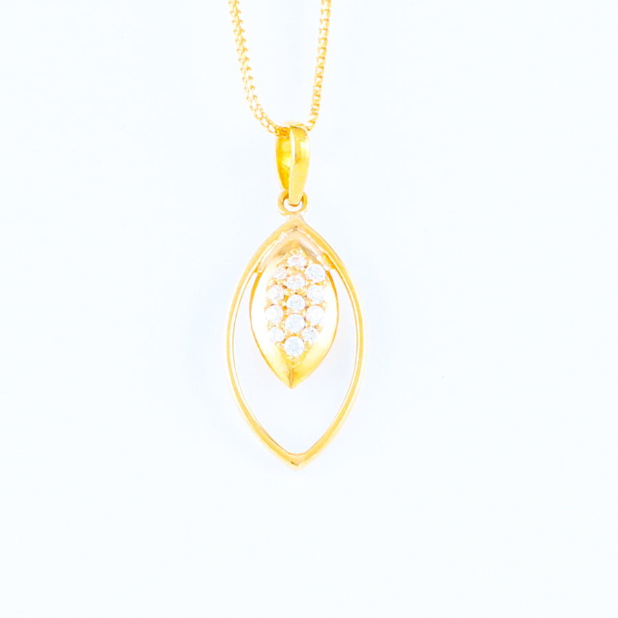 22KT YELLOW GOLD PENDANT (PE0001294)