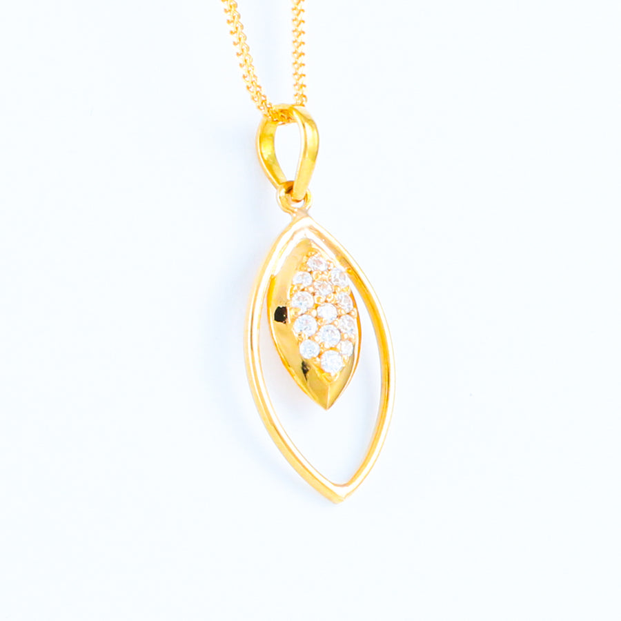22KT YELLOW GOLD PENDANT (PE0001294)