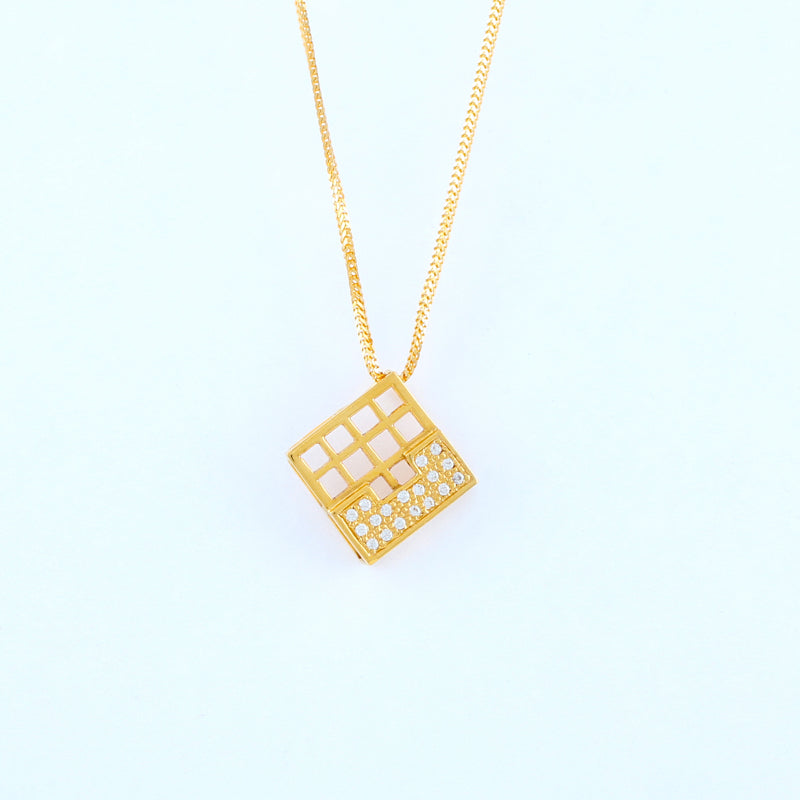 22KT YELLOW GOLD LADIES PENDANT (PE0001365)