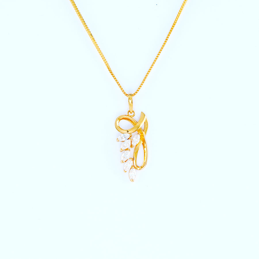 22KT YELLOW GOLD LADIES PENDANT (PE0001372)