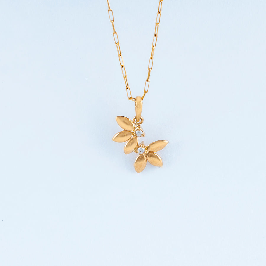 22KT YELLOW GOLD LADIES PENDANT (PE0001438)