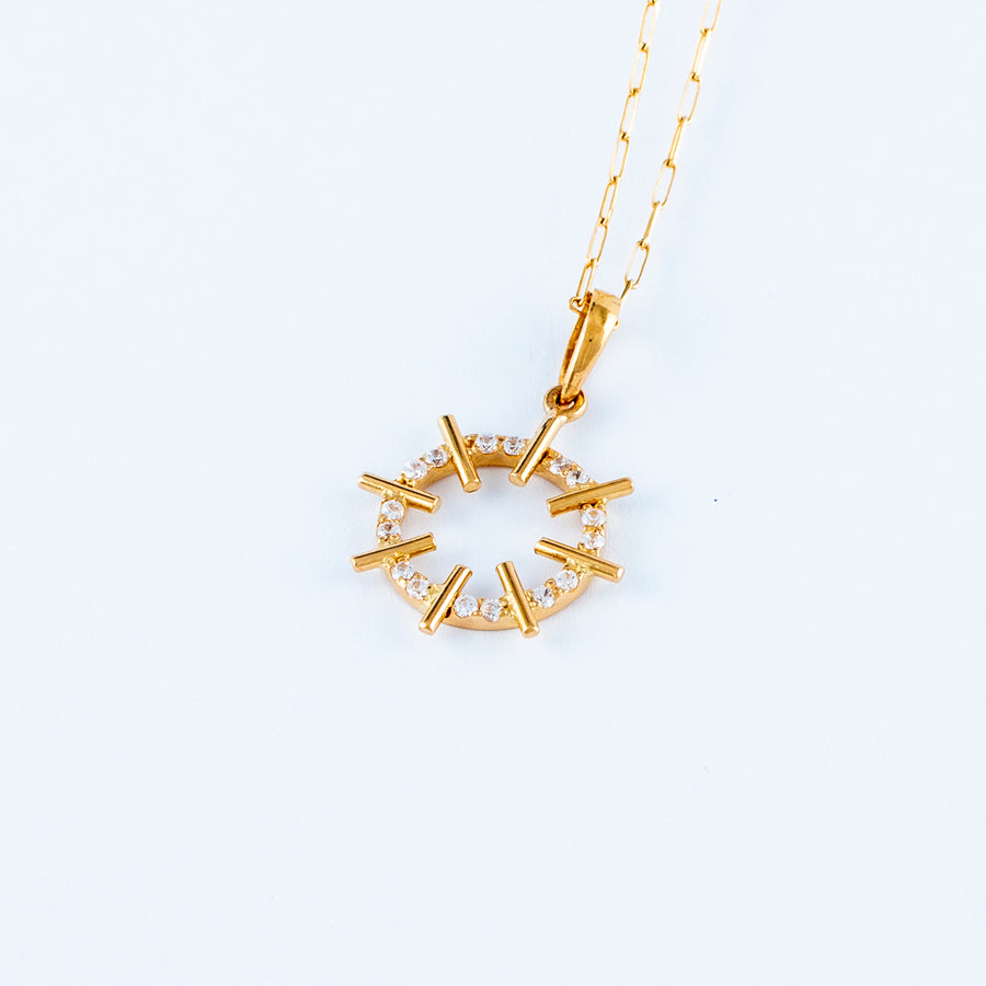 22KT YELLOW GOLD LADIES PENDANT (PE0001440)