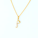 22KT YELLOW GOLD LADIES PENDANT (PE0001444)