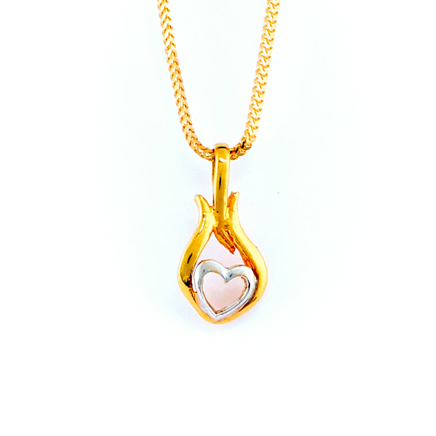 22KT YELLOW GOLD PENDANT (PE0001449)