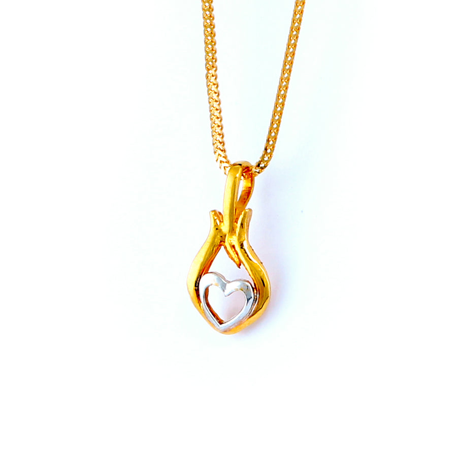 22KT YELLOW GOLD PENDANT (PE0001449)