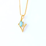 22KT YELLOW GOLD LADIES PENDANT (PE0001556)