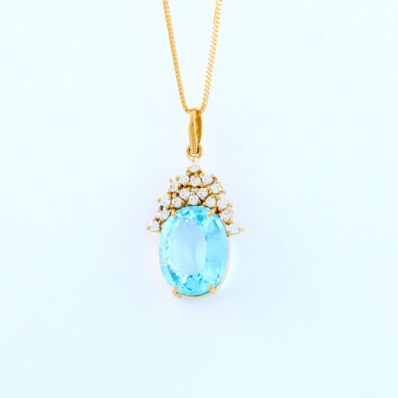 22KT YELLOW GOLD LADIES PENDANT (PE0001582)