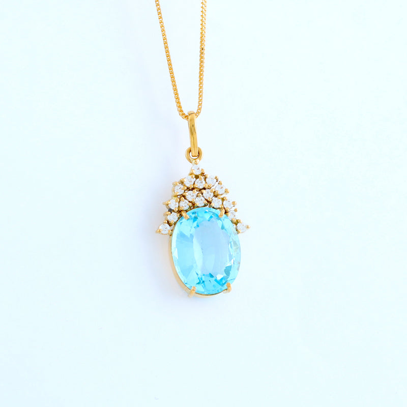 22KT YELLOW GOLD LADIES PENDANT (PE0001582)