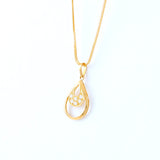 22KT YELLOW GOLD LADIES PENDANT (PE0001664)
