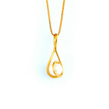 22KT YELLOW GOLD PEARL PENDANT (PE0001739)