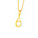 22KT YELLOW GOLD PEARL PENDANT (PE0001739)