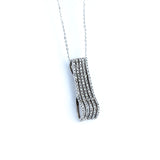 18KT WHITE GOLD DIAMOND PENDANT (PE0001750)