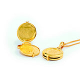 22KT YELLOW GOLD SOORIYA PIRITHA PENDANT (PE0001931)
