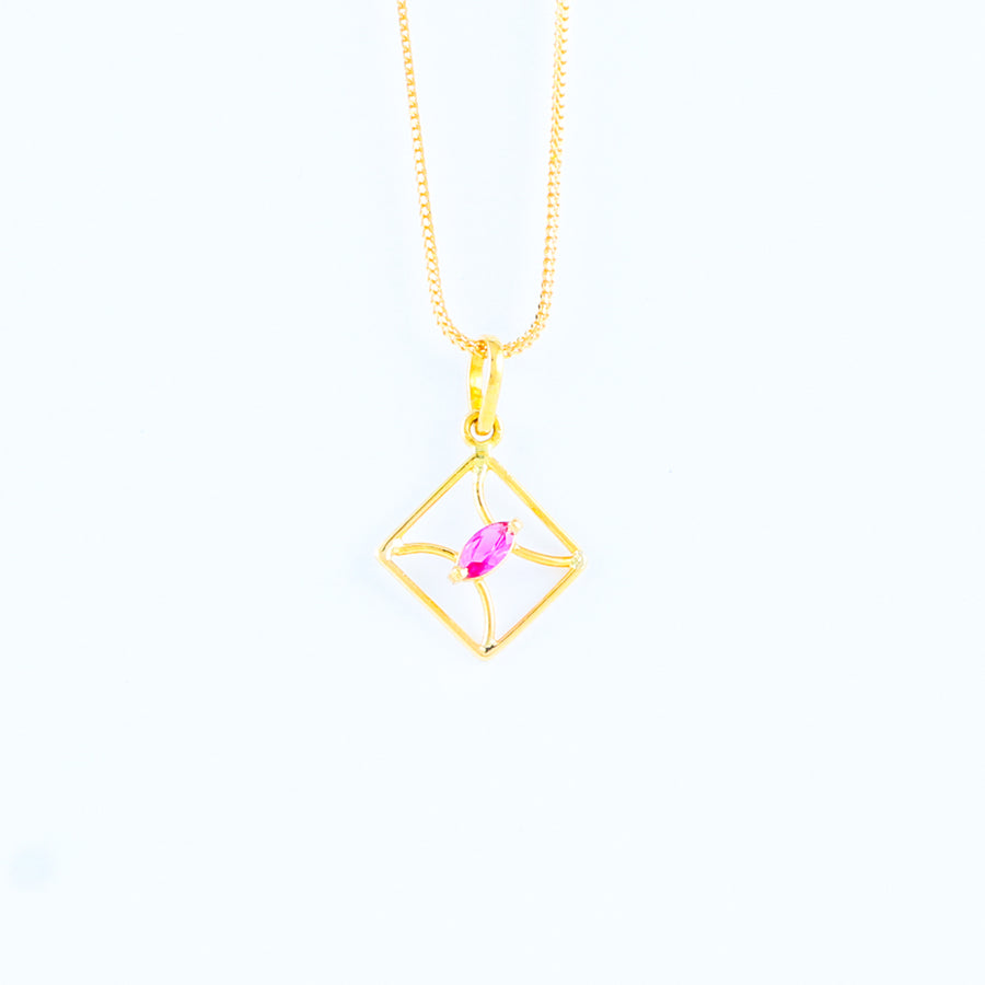 22KT YELLOW GOLD PENDANT (PE0001985)