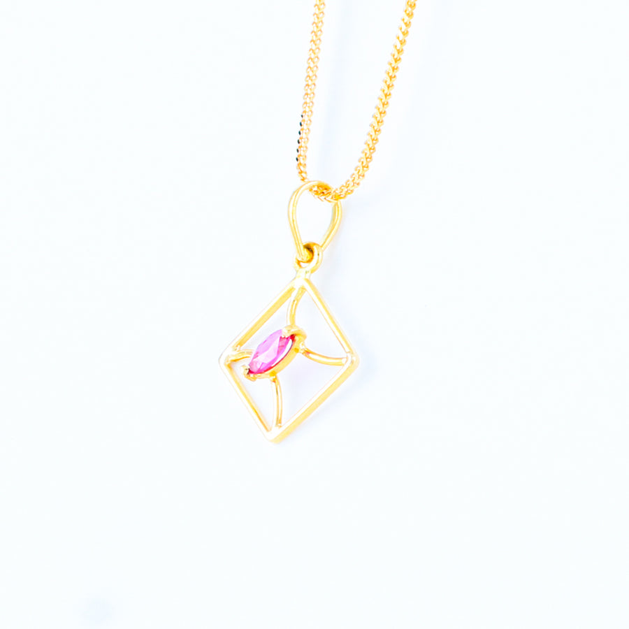 22KT YELLOW GOLD PENDANT (PE0001985)