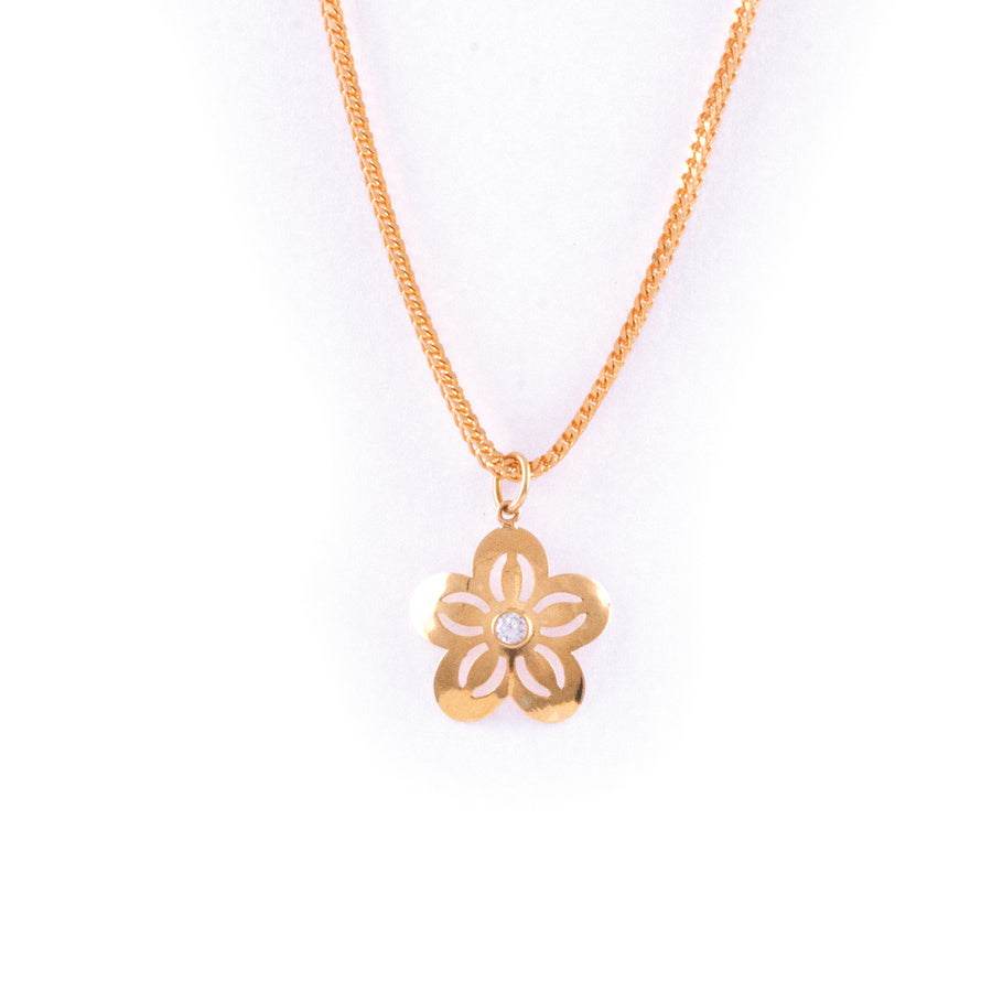 22KT YELLOW GOLD LADIES PENDANT (PE0002132)