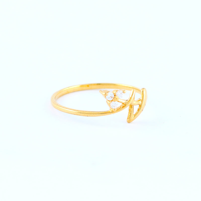 22KT YELLOW GOLD LADIES RING RI0000107
