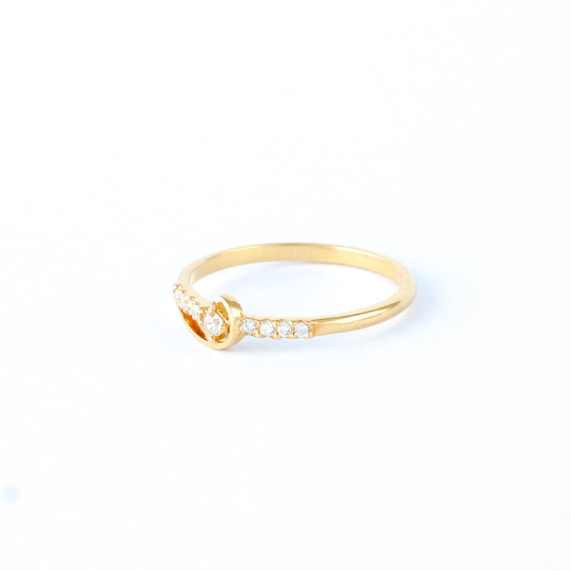 22KT YELLOW GOLD LADIES RING (RI0000174)