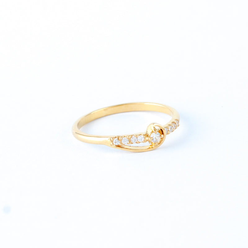 22KT YELLOW GOLD LADIES RING (RI0000174)