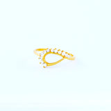 22KT YELLOW GOLD LADIES RING (RI0000196)
