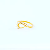 22KT YELLOW GOLD LADIES RING (RI0000196)