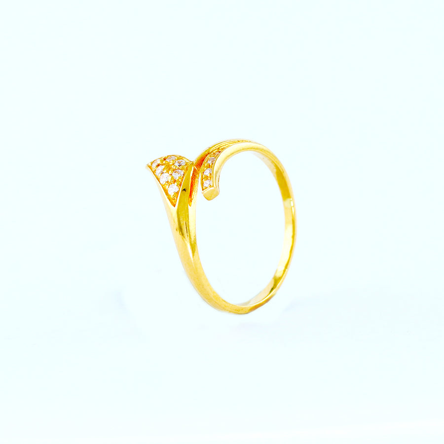 22KT YELLOW GOLD LADIES RING (RI0000414)