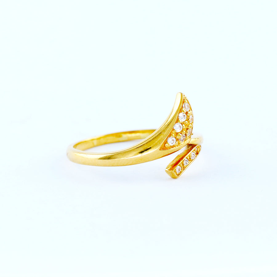 22KT YELLOW GOLD LADIES RING (RI0000414)