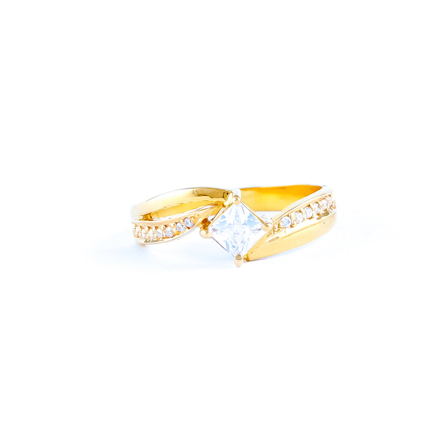 22KT YELLOW GOLD LADIES RING (RI0000966)