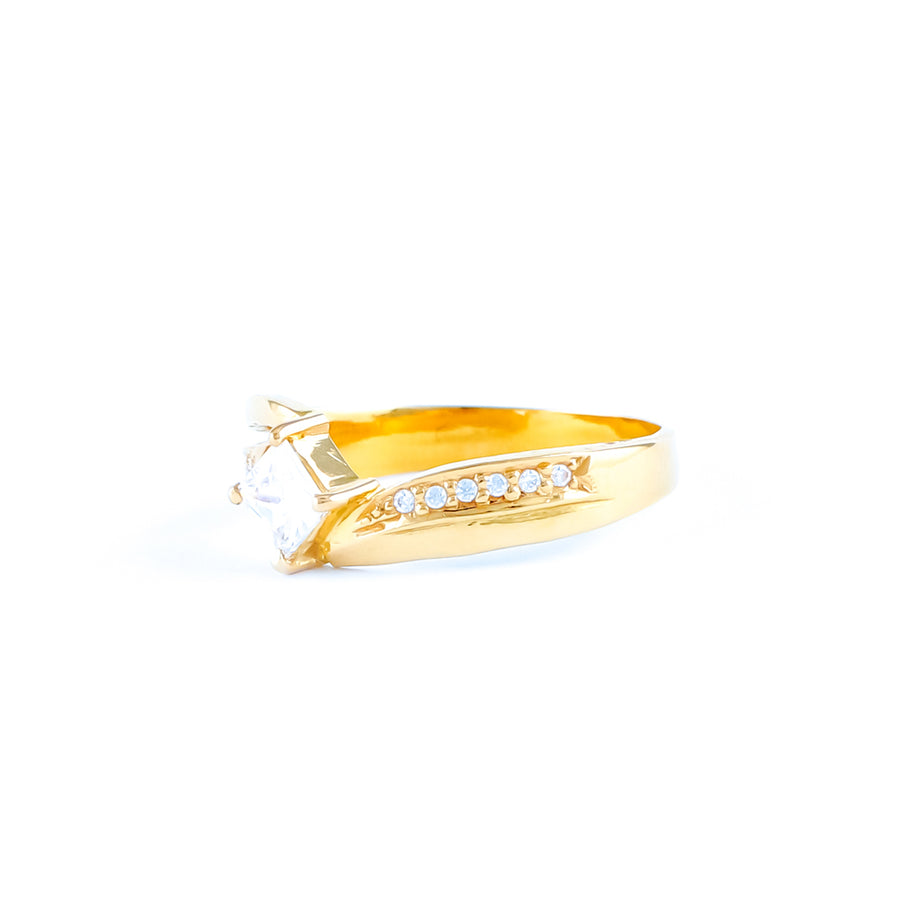 22KT YELLOW GOLD LADIES RING (RI0000966)