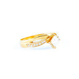 22KT YELLOW GOLD LADIES RING (RI0000966)