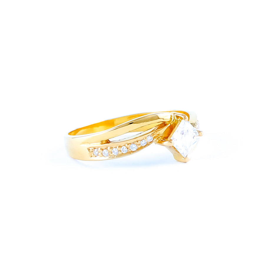22KT YELLOW GOLD LADIES RING (RI0000966)