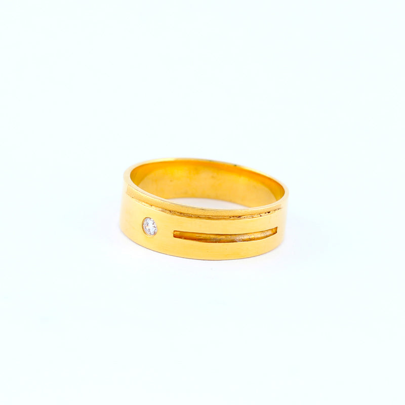 22KT YELLOW GOLD LADIES RING (RI0001016)