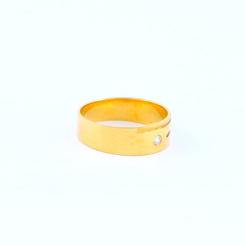 22KT YELLOW GOLD LADIES RING (RI0001016)