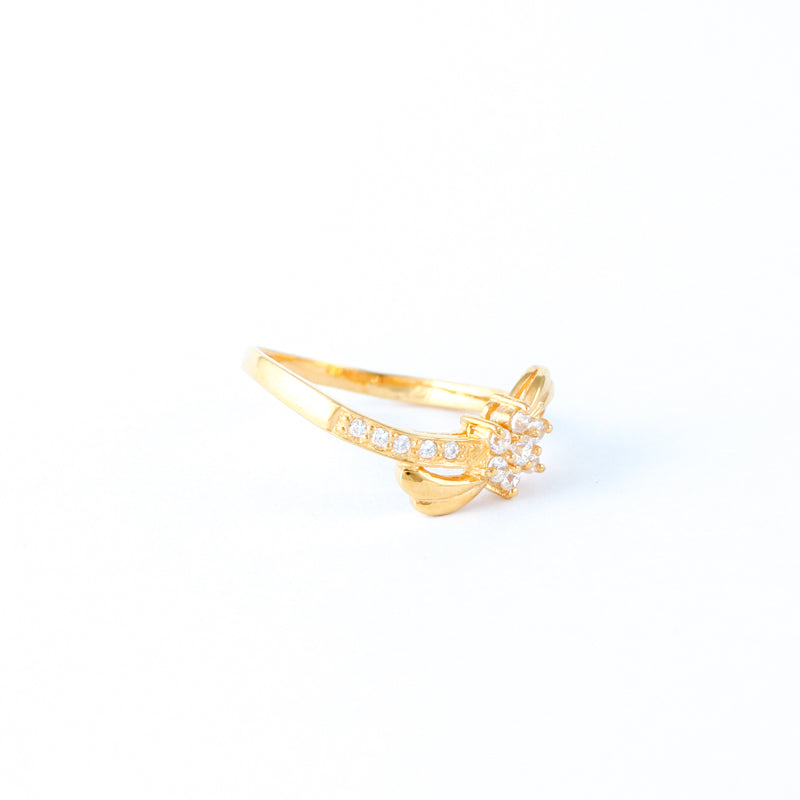 22KT YELLOW GOLD LADIES RING (RI0001340)
