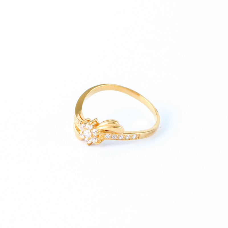 22KT YELLOW GOLD LADIES RING (RI0001340)
