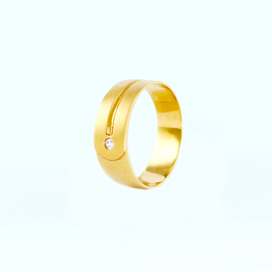 22KT YELLOW GOLD UNISEX RING (RI0001348)