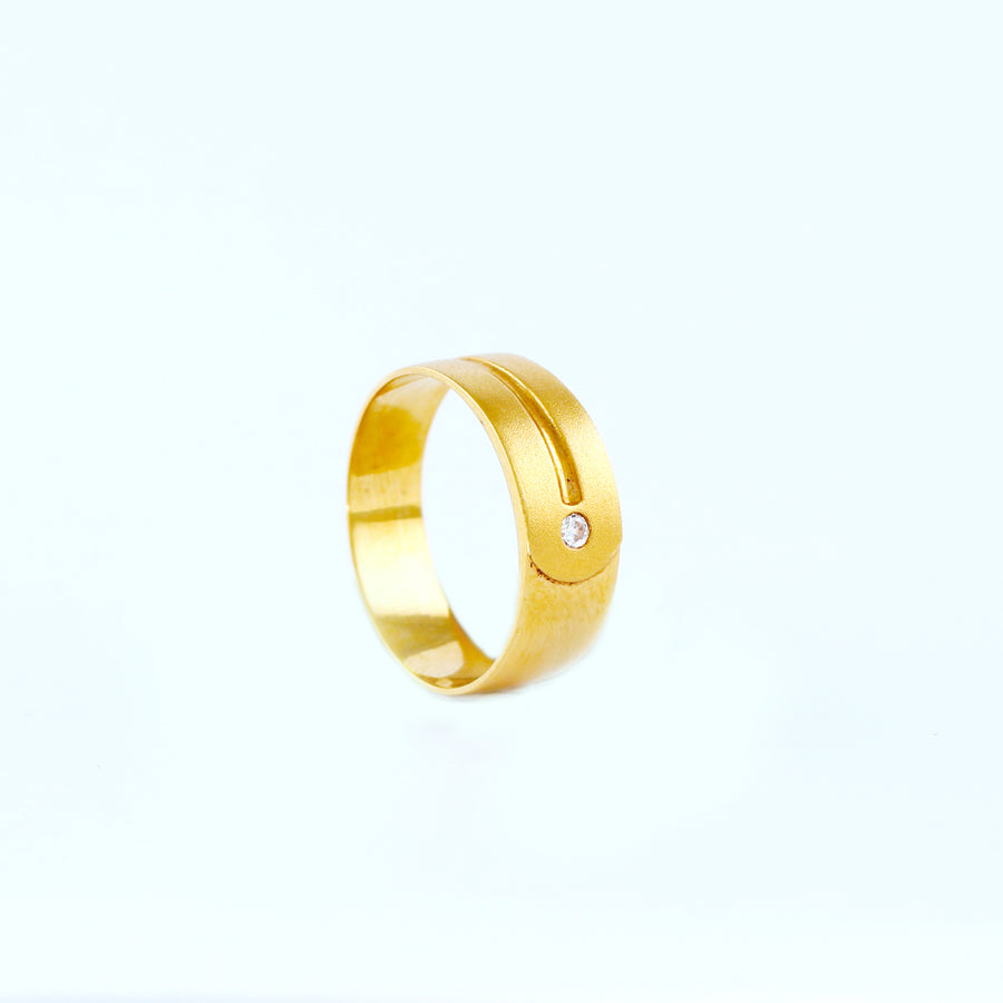 22KT YELLOW GOLD UNISEX RING (RI0001348)
